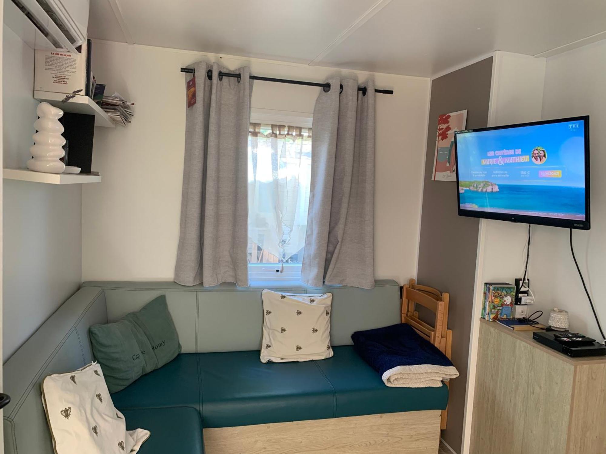 Le Mobilhome De Evelyne Et Serge Lit-et-Mixe Zewnętrze zdjęcie
